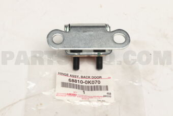 688100K070 HINGE ASSY, BACK