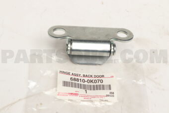 688100K070 HINGE ASSY, BACK