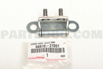 6881021051 HINGE ASSY  BACK