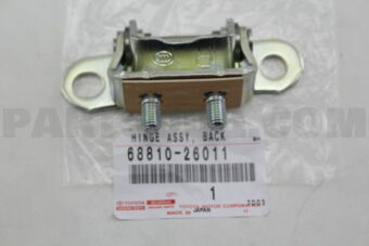 6881026011 HINGE ASSY  BACK
