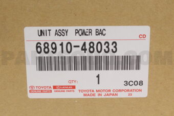 6891048033 Toyota UNIT ASSY  POWER