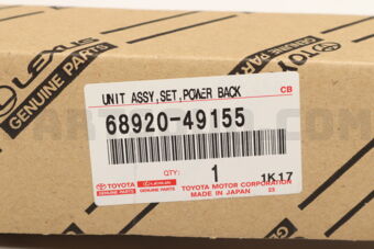 6892049155 UNIT ASSY SET  POWER