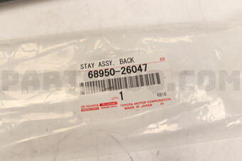 6895026047 STAY ASSY  BACK