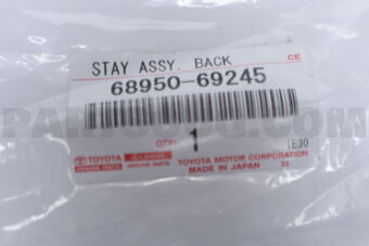 6895069245 Toyota STAY ASSY  BACK