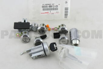 690056B612C0 Toyota CYLINDER SET, LOCK