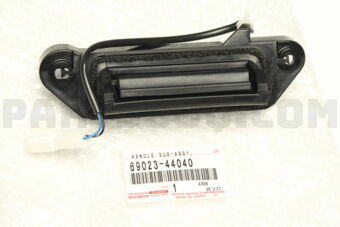 6902344040 HANDLE, BACK DOOR OUTSIDE