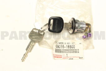 6905516500 CYLINDER &amp; KEY SET, LUGGAGE CO