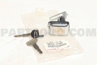6905522340 Toyota CYLINDER &amp; KEY SET, LUGGAGE COMPARTMENT LOCK