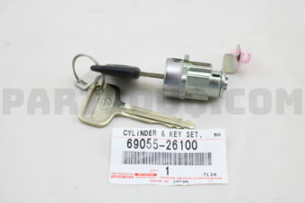 6905526100 CYLINDER &amp; KEY SET, BACK DOOR 