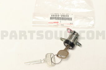 6905536020 CYLINDER & KEY SET, BACK DOOR LOCK