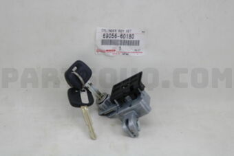6905660180 CYLINDER & KEY SET, GLOVE COMPARTM