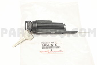 6905722130 Toyota CYLINDER &amp; KEY SET, IGNITION SWITCH LOCK