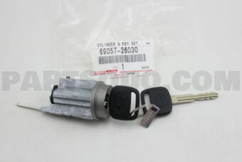 6905726030 CYLINDER & KEY SET, IGNITION SWITC