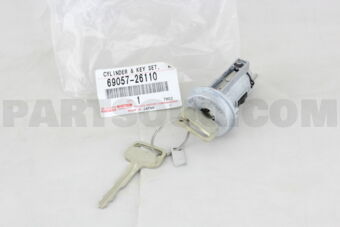 6905726110 CYLINDER & KEY SET, IGNITION SWITC