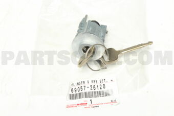 6905726120 CYLINDER & KEY SET, IGNITION SWITC