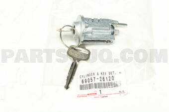 6905726120 CYLINDER & KEY SET, IGNITION SWITC