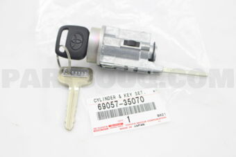 6905735070 CYLINDER &amp; KEY SET, IGNITION S