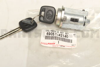 6905742140 CYLINDER & KEY SET, IGNITION SWITC