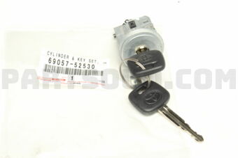 6905752530 CYLINDER & KEY SET, IGNITION SWITC