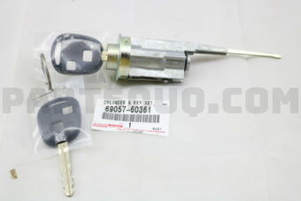 6905760361 CYLINDER & KEY SET, IGNITION SWITC