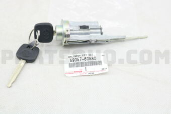 6905760580 CYLINDER & KEY SET, IGNITION SWITC