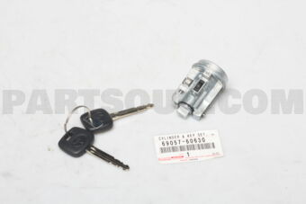 6905760630 CYLINDER & KEY SET, IGNITION SWITC