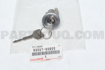 6905790800 Toyota CYLINDER &amp; KEY SET, IGNITION SWITCH LOCK