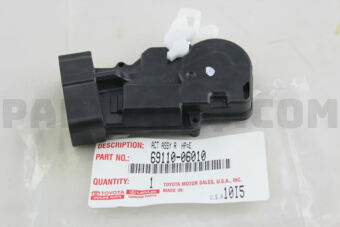 6911006010 ACTUATOR ASSY, FRONT DOOR LOCK, RH