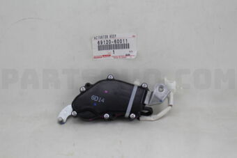 6912060011 ACTUATOR ASSY, FRONT DOOR LOCK, LH