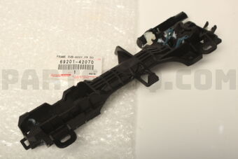 6920142070 FRAME SUB-ASSY, FRONT DOOR OUTSIDE HANDLE, RH