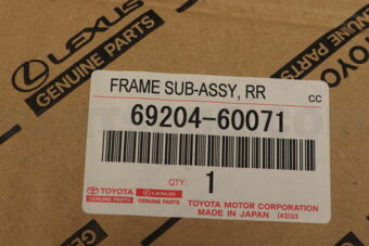 6920460071 FRAME SUB-ASSY  RR