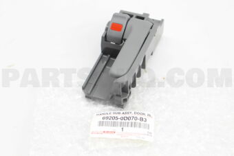 692050D070B3 HANDLE SUB-ASSY, FRONT DOOR INSI