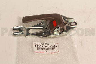 6920660040E0 Toyota HANDLE SUB-ASSY, BACK DOOR INSIDE, LH
