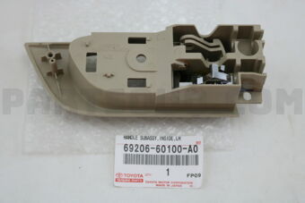 6920660100A0 HANDLE SUB-ASSY, FRONT DOOR INSI