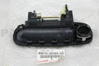6921020320C0 HANDLE ASSY, FRONT DOOR, OUTSIDE