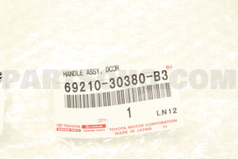 6921030380B3 HANDLE ASSY, DOOR