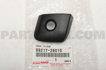 6921726010 COVER, FRONT DOOR OUTSIDE HANDLE, 