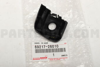 6921726010 COVER, FRONT DOOR OUTSIDE HANDLE, 
