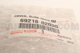 6921802030 Toyota COVER, FRONT DOOR OUTSIDE HANDLE, LH