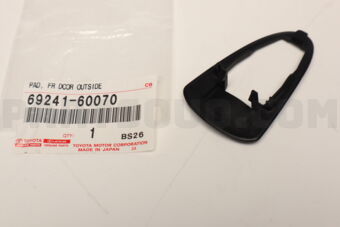 6924160070 PAD, FR DOOR OUTSIDE