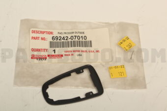 6924207010 PAD, FRONT DOOR OUTSIDE HANDLE, REAR