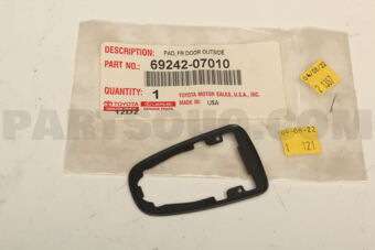 6924207010 PAD, FRONT DOOR OUTSIDE HANDLE, REAR