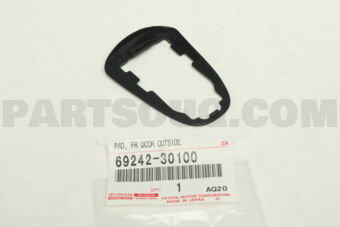 6924230100 PAD, FRONT DOOR OUTSIDE HANDLE, RE