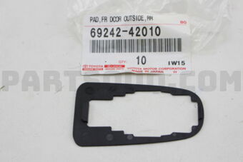 6924242010 PAD, BACK DOOR OUTSIDE HANDLE, REA