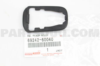 6924260040 PAD, FR DOOR OUTSIDE