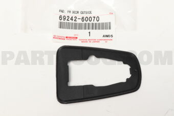 6924260070 PAD, FRONT DOOR OUTSIDE HANDLE, RE