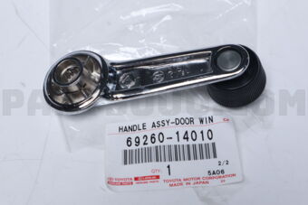 6926014010 Toyota HANDLE ASSY, FRONT DOOR WINDOW REGULATOR