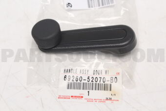 6926052070B0 Toyota HANDLE ASSY, FRONT DOOR WINDOW REGULATOR