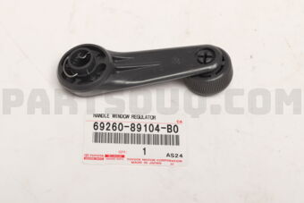 6926089104J0 Toyota HANDLE ASSY, FRONT DOOR WINDOW REGULATOR