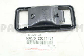 692762001101 BEZEL, FRONT DOOR INSIDE HANDLE